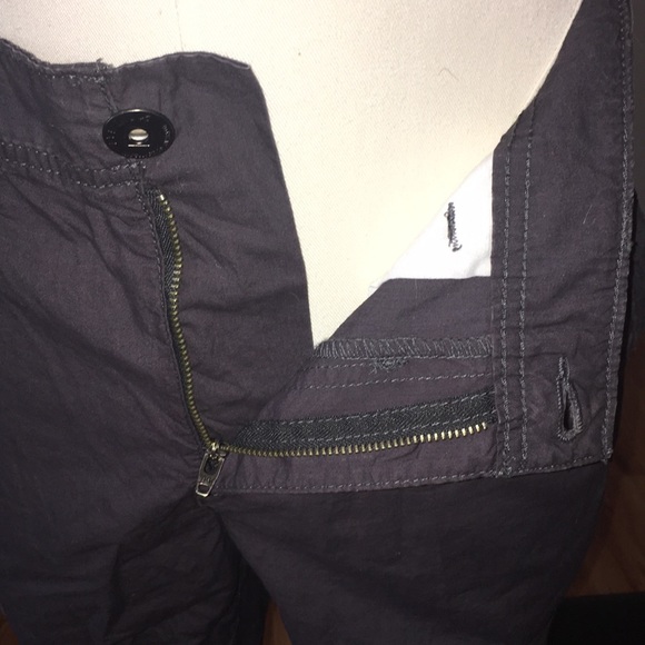 Helix men’s grey cargo shorts with stud embellish - Picture 11 of 14